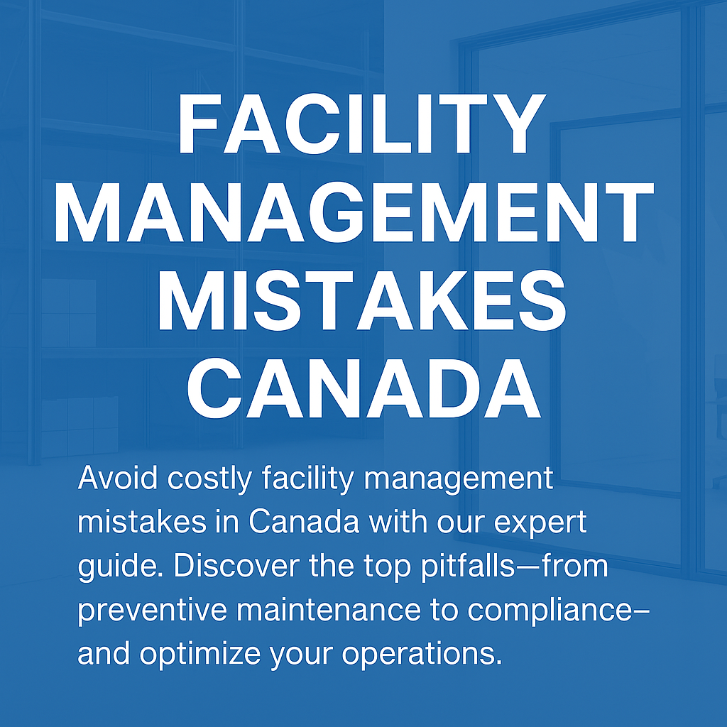 Evolve FM facility management mistakes Canada Evolve FM facility management mistakes Canada