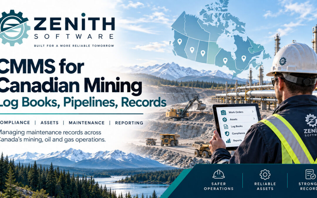 CMMS for Canadian Mining: Log Books, Pipelines, Records